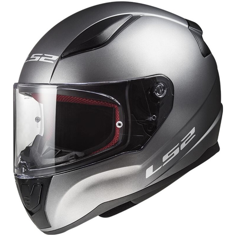 Casque moto intégral LS2 FF353 RAPID II SOLID titane mat