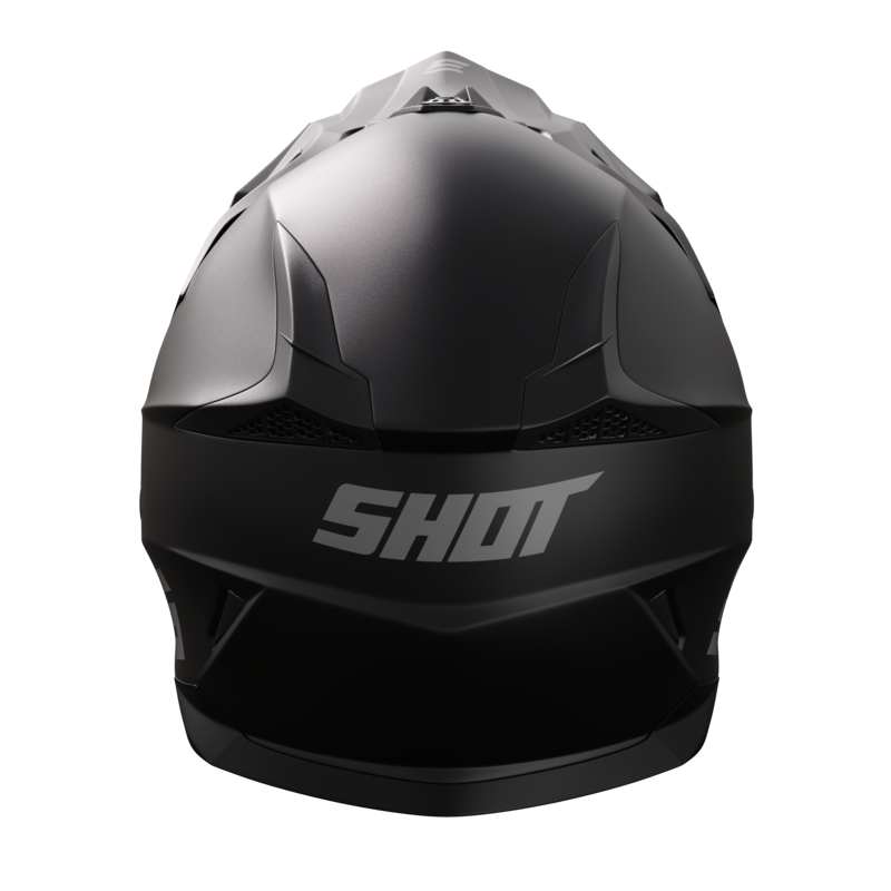 Casque Motocross Shot Pulse Solid 2.0 noir mat