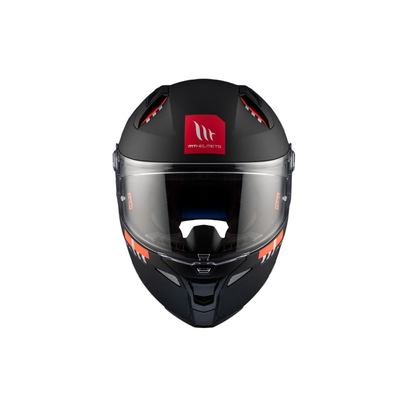 MT REVENGE 2 S SOLID A1 casque moto intégral noir mat