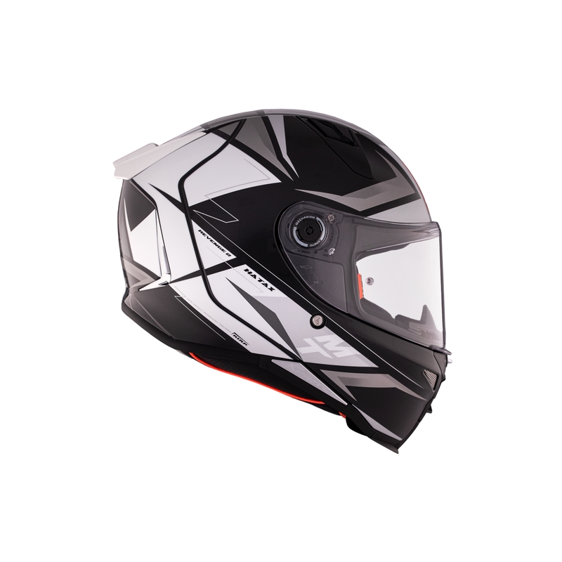 MT REVENGE 2 S HATAX B2 noir-gris-blanc casque moto intégral