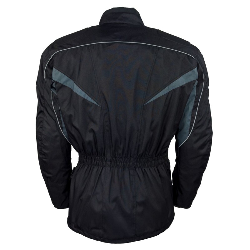 Roleff Kodra Cologne veste de moto noir-gris