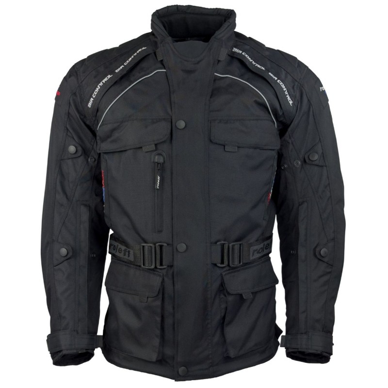 Veste moto Roleff Liverpool noir