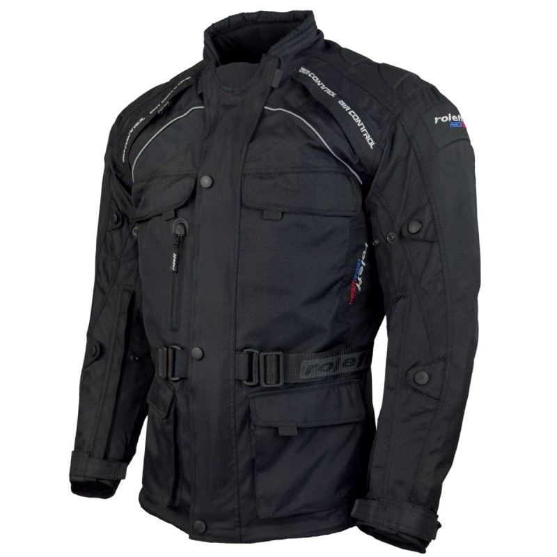 Veste moto Roleff Liverpool noir