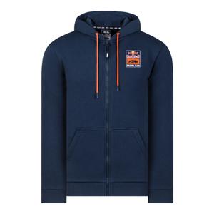 KTM Backprint Zip Hoodie bleu