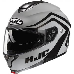 Casque moto modulable HJC C91N Nepos MC5 gris-noir