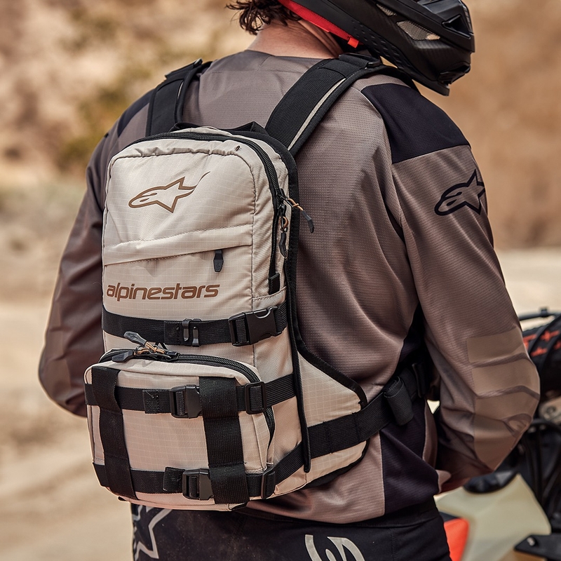 Sac à dos Alpinestars Techdura Tactical gris-noir 9 l