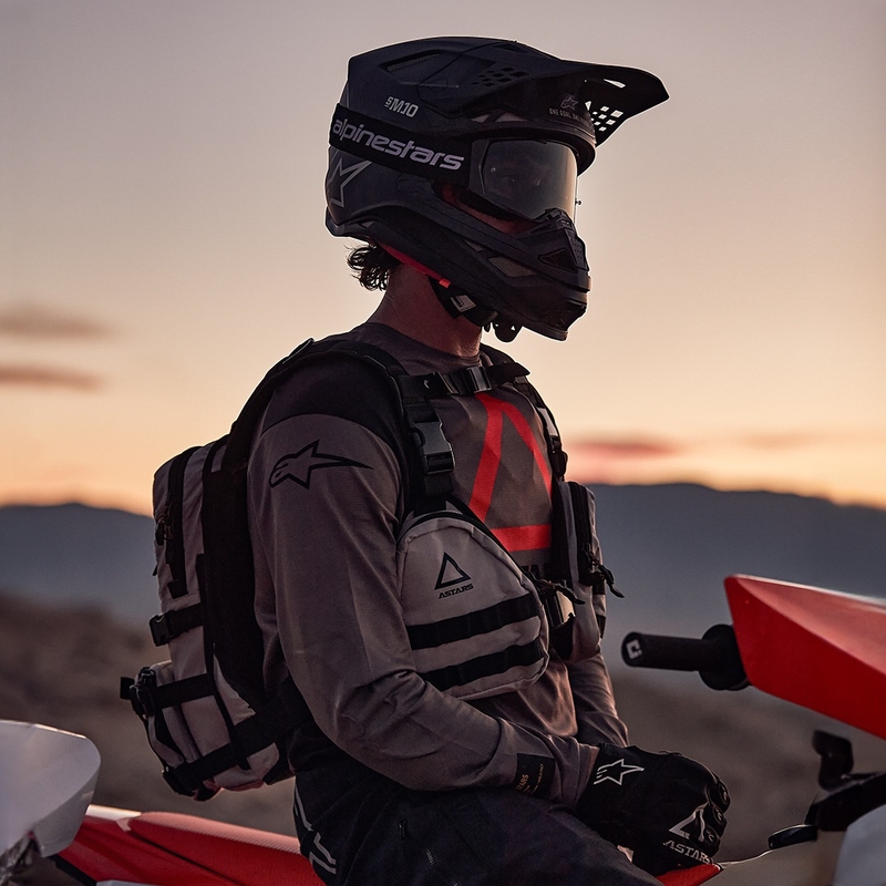 Sac à dos Alpinestars Techdura Tactical gris-noir 9 l