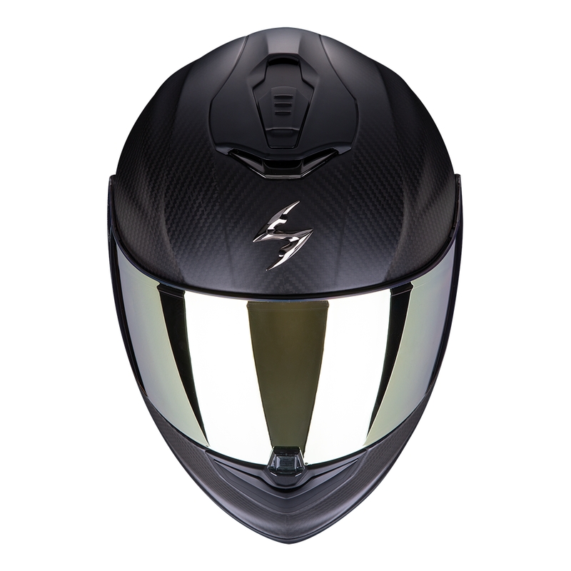 Casque intégral de moto Scorpion EXO-1400 EVO II CARBON AIR, noir mat