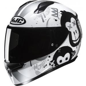 Casque intégral pour enfants HJC C10 Geti MC10 gris et blanc