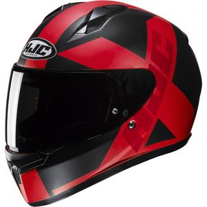 Casque moto intégral HJC C10 Tez MC1SF noir-rouge