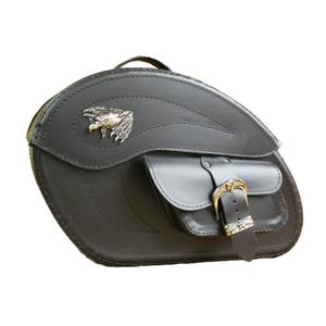 Sacoches moto en cuir RSA S262 noir 26 l