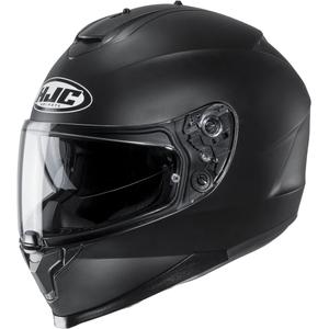 Casque moto intégral HJC C70N Solid noir mat