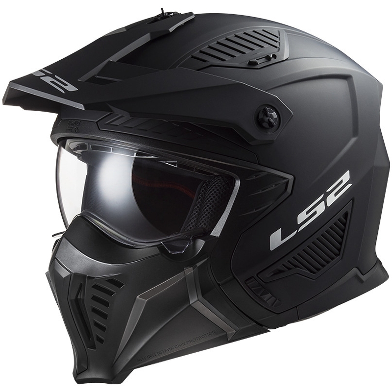 Casque moto LS2 OF606 Drifter Solid black matt