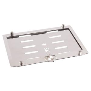 Rondelle de plaque d'immatriculation en acier inoxydable SK BMW