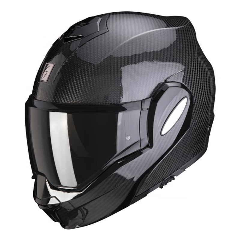 Casque à visière Scorpion EXO-TECH EVO Carbon noir brillant - grade II