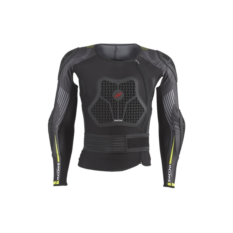 Protège-corps Zandona Netcube X7 noir-jaune fluo 170-179 cm - II. qualité