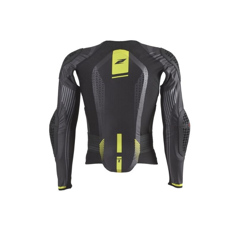 Protège-corps Zandona Netcube X7 noir-jaune fluo 170-179 cm - II. qualité