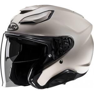 Casque moto ouvert HJC F31 sand