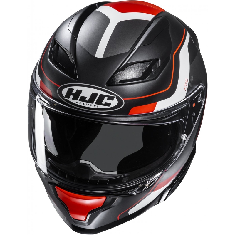 Casque moto intégral HJC F71 Arcan MC1SF noir-gris-rouge