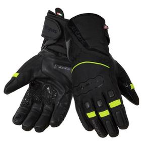 Gants moto SEVENTY DEGREES SD-T7 noir-jaune fluo