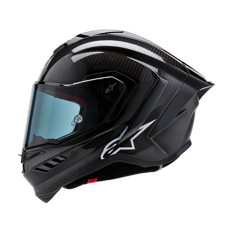 Casque moto intégral Alpinestars Supertech R-10 Solid noir carbone