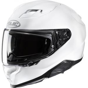 HJC F71 Solid Pearl White Integral Motorcycle Helmet