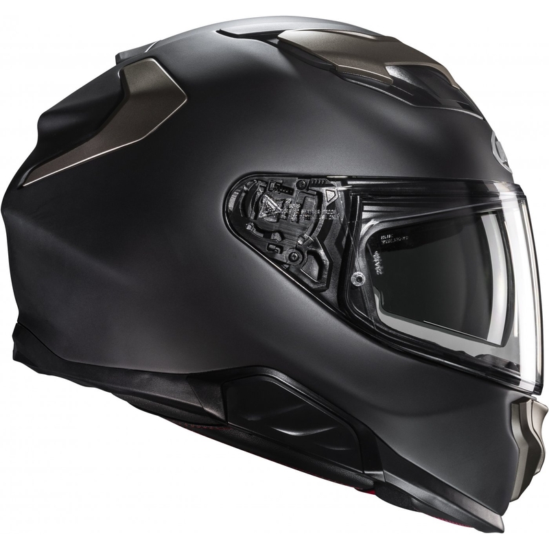 Casque moto intégral HJC F71 Solid noir mat