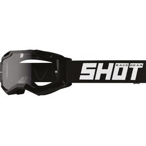 Lunettes de motocross enfant Shot Rocket Kid 2.0 noir (plexi transparent)