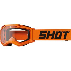 Lunettes de motocross enfant Shot Rocket Kid 2.0 orange (plexi transparent)