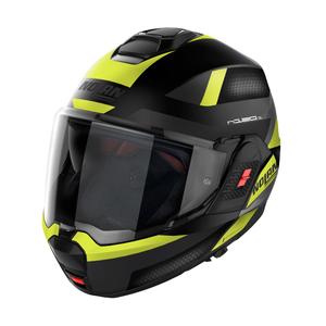 Casque Flip Nolan N120-1 Subway N-com 23 noir