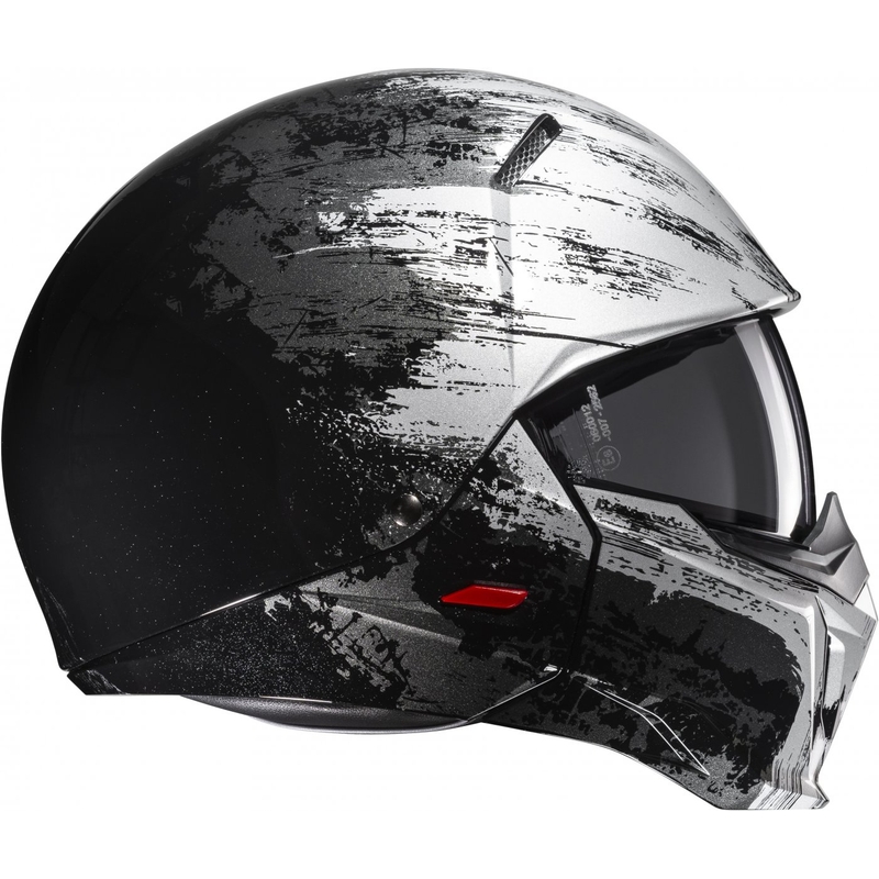 Casque ouvert avec masque HJC i20 Furia MC5 noir-gris