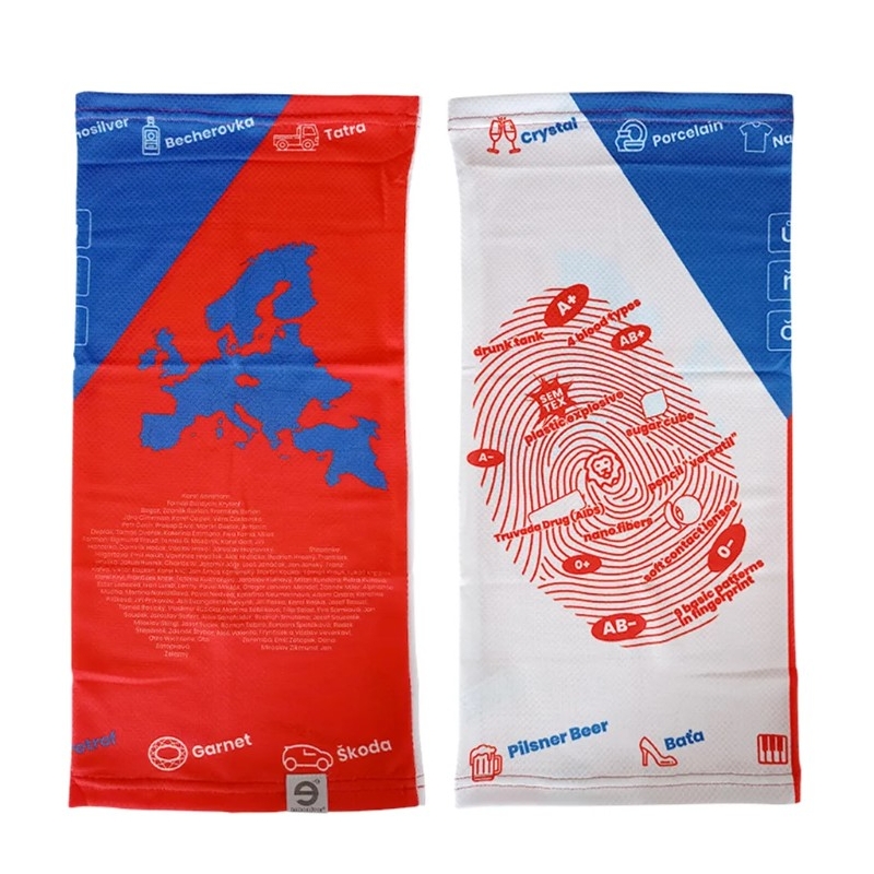 Chauffe-cou multifonctionnel nanosilver® Czech