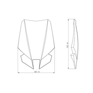 Plexi štít PUIG NEW. GEN TOURING kouřová