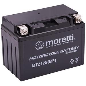 Batterie au gel sans entretien Moretti MTZ12S, 12V 10Ah
