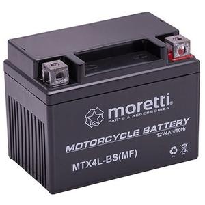 Moretti MTX4L-BS batterie gel sans entretien, 12V 4Ah