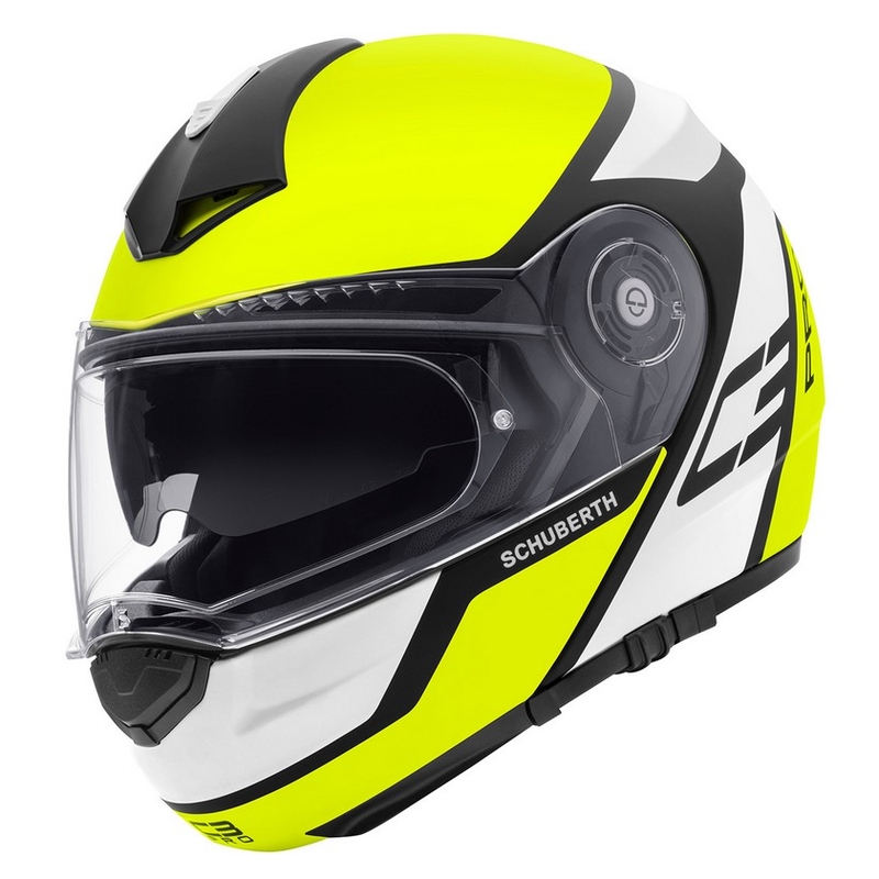 Vyklápěcí přilba Schuberth C3 Pro Echo fluo žlutá výprodej
