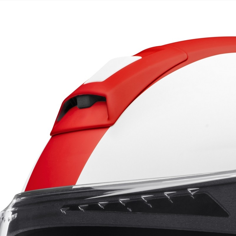 Vyklápěcí přilba na motorku Schuberth C4 bílo-červená výprodej