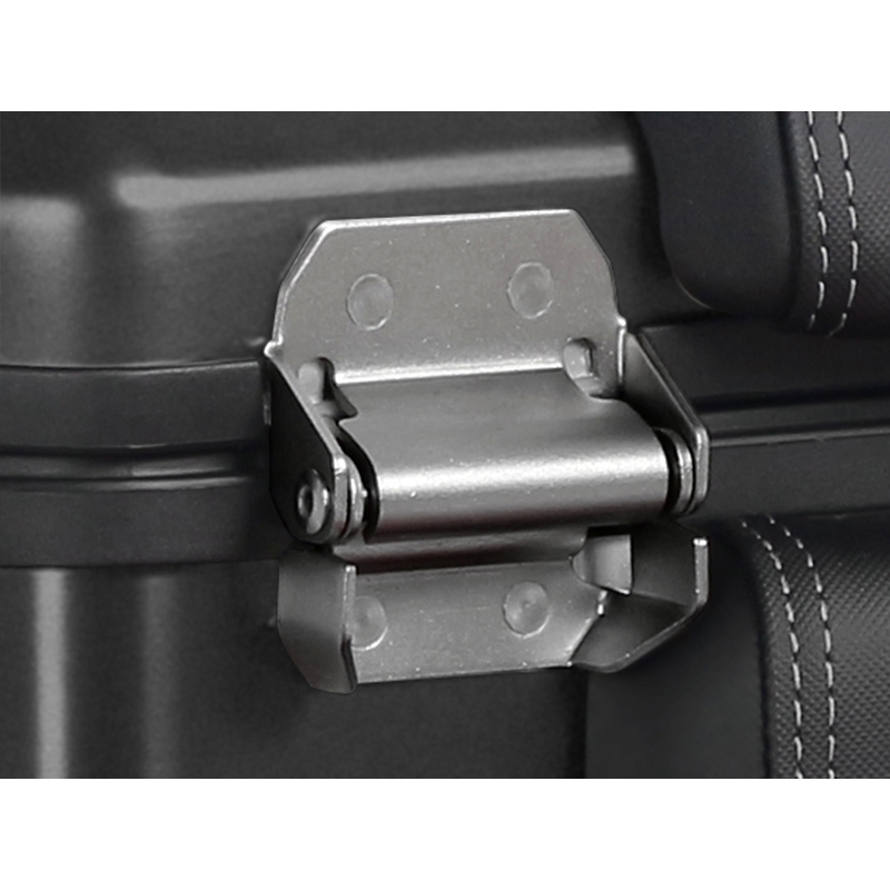 Kompletní sada černých hliníkových kufrů SHAD TERRA BLACK , 48L topcase   36L/47L boční kufry, včetně montážní sady a plotny SHAD HONDA CRF 1100 Africa Twin