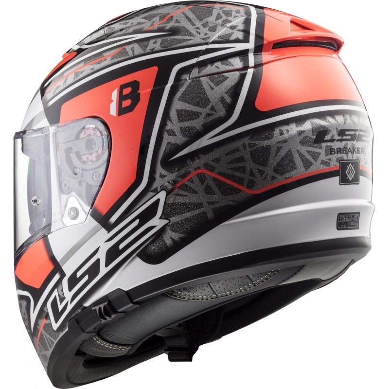 Přilba na moto LS2 FF390 Breaker - replika Héctor Barberá