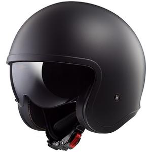 Casque moto ouvert LS2 OF599 Spitfire noir mat
