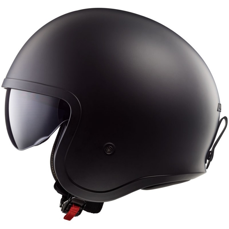 Casque moto ouvert LS2 OF599 Spitfire noir mat