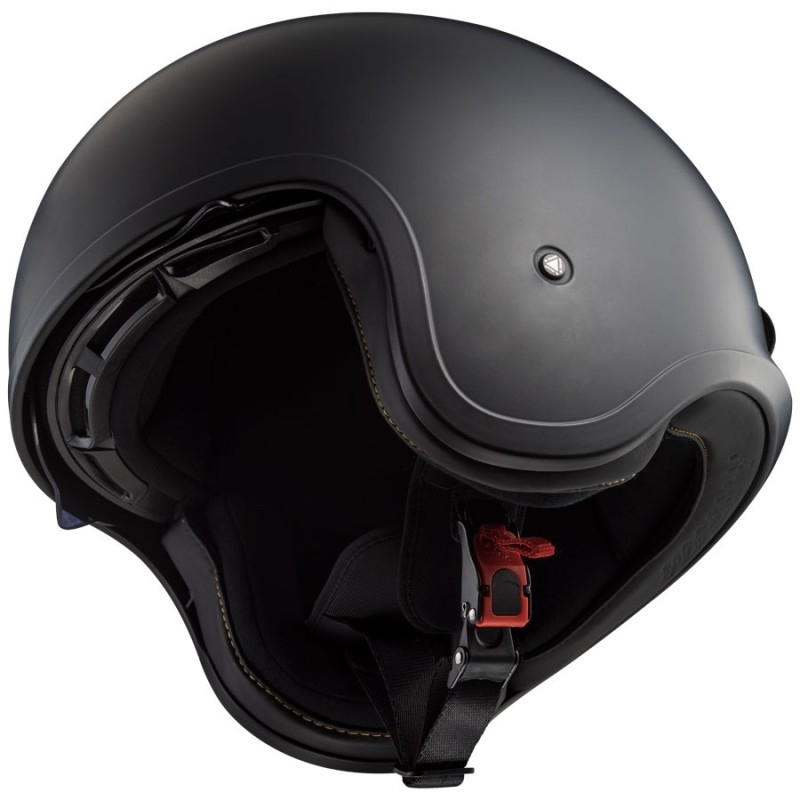 Casque moto ouvert LS2 OF599 Spitfire noir mat