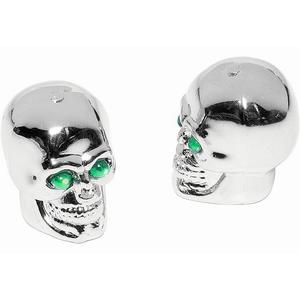 Bouchons de valve R-TECH skull 2 pcs