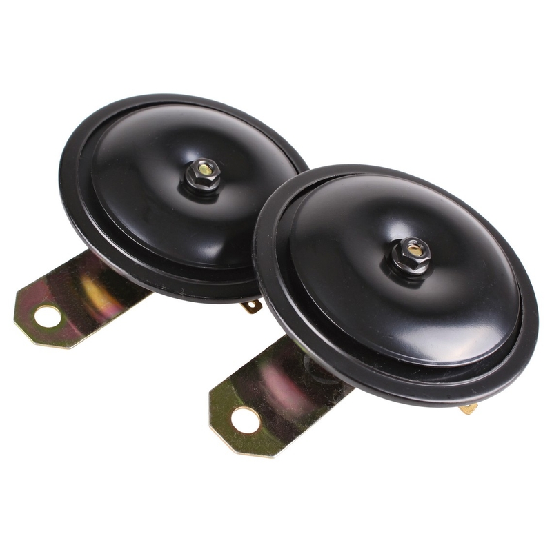Klaxon R-TOOL 12V 5A noir 2 pcs