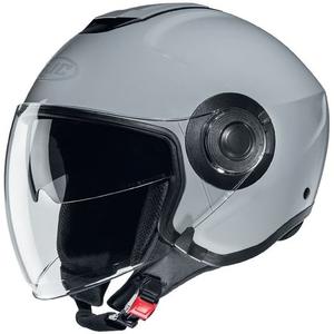 Casque moto ouvert HJC i40N Solid grey