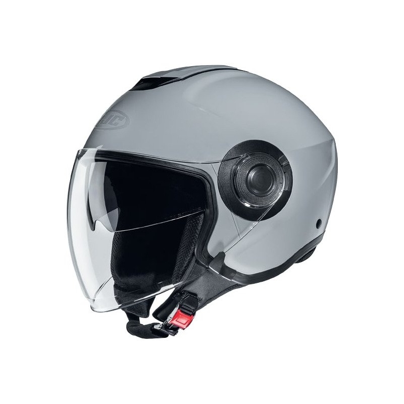 Casque moto ouvert HJC i40N Solid grey