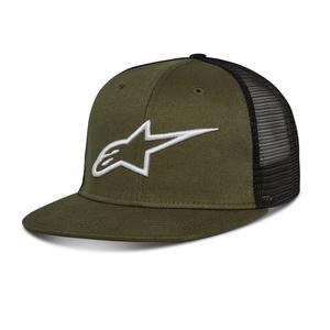 Casquette Alpinestars Corp Trucker vert-noir