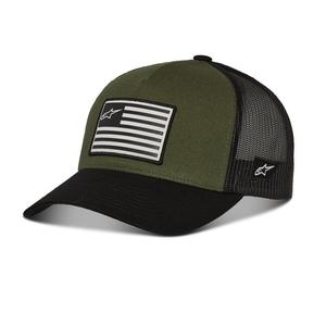 Alpinestars Flag Snap Hat vert-noir