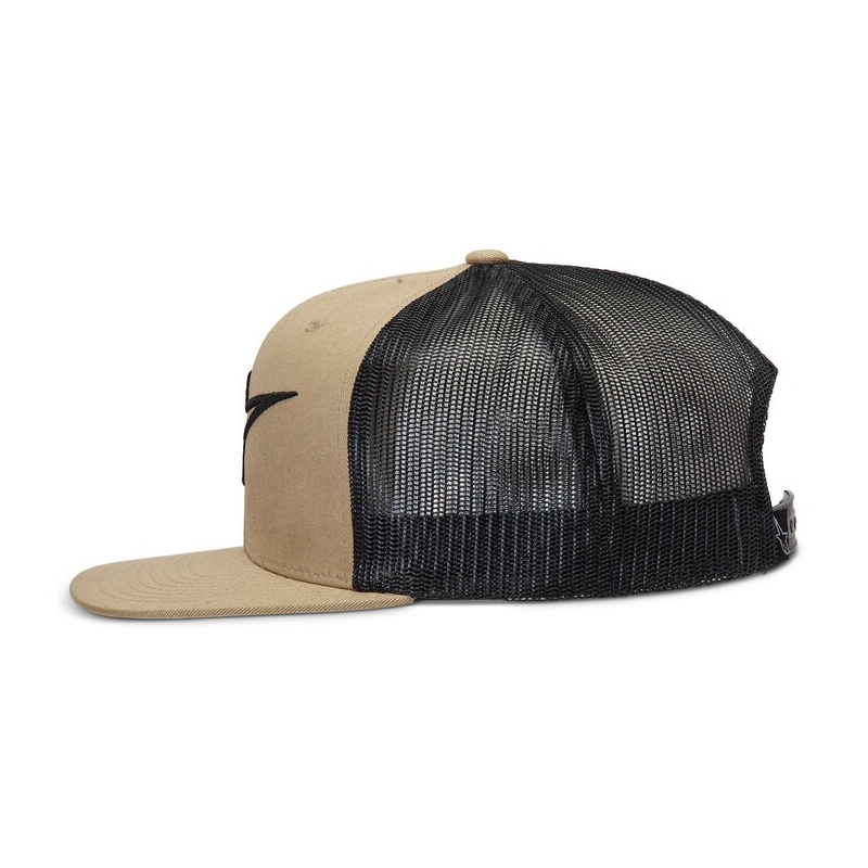 Casquette Alpinestars Corp Trucker sable-noir