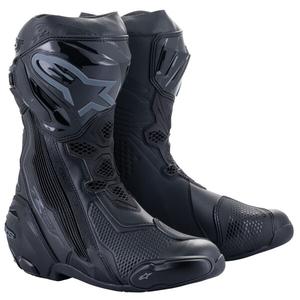 Bottes Moto Alpinestars Supertech R 2024 Noir-Noir